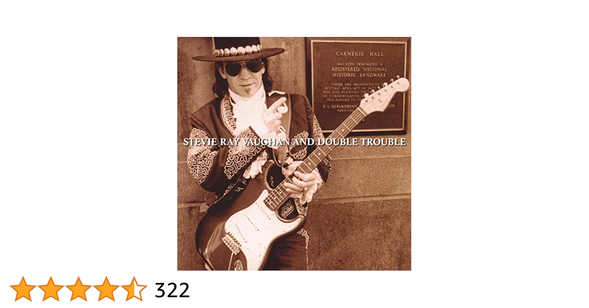 洋楽 Stevie Ray Vaughan/Live At Carnegie Hall Live at Carnegie Hall (Stevie Ray Vaughan album) - Wikipedia