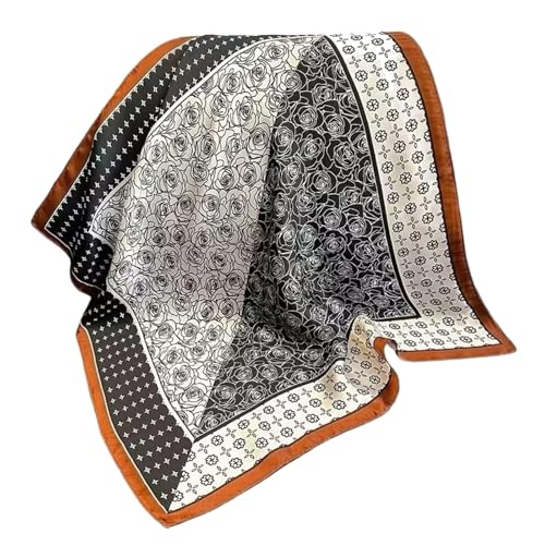Sumneo bandana,kopftuch damen,Schal，Grafikdruck Seidentuch,Elegantes...