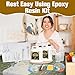 Teexpert Epoxy Resin Kit: 76OZ Casting Resin Crystal Clear Yellow Resistant Self Leveling for Art Craft DIY Jewelry Making with Pigment and Tools for Beginner Starter