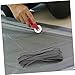 Gadpiparty 1set Window Screen Repair Kit Roller Tool Spline Hook and Clips for Easy Installation and Replacement of Window Screens Durable Material Complete Repair
