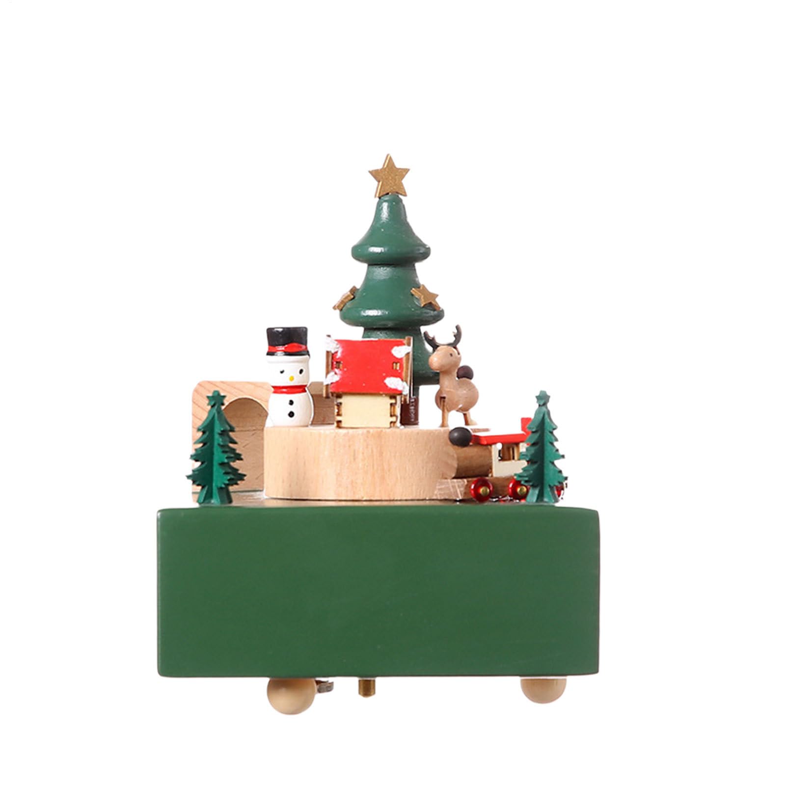 Generisch Carillon Natalizio in Legno – ad Alte Prestazioni, Magnetico | Decorazione Natalizia, Artigianato Desktop, Facile da Raccogliere e per Il | Utility per Interni Multipurpose