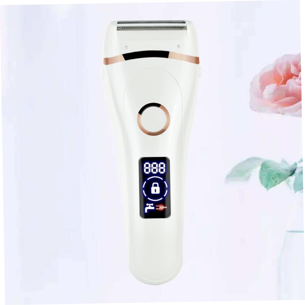Angoily Recortadora de Pelo para Mujer Recargable USB Afeitadora Eléctrica Resistente al Agua Cabezal de Acero Inoxidable Diseño Ergonómico y Portátil para Depilación Facial y Corporal