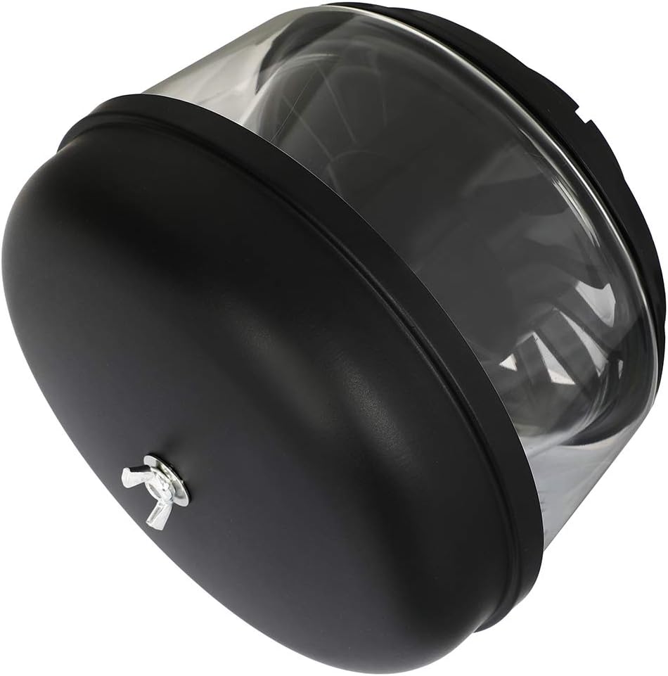 LUJUNTEC 3 inch Inlet Snorkel Pre-Cleaner Intake Head For Most Cars, Trucks, SUV, ATV, RV, Jeep, Off Road, 4X4