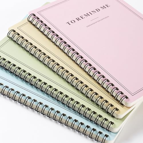 Cahier à spirale papier épais blanc VALICLUD de qualité pour prise de notes - 2