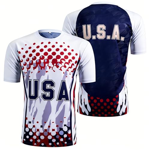 Berrycat Men's USA Fan Soccer Jersey - 2026 International Football
