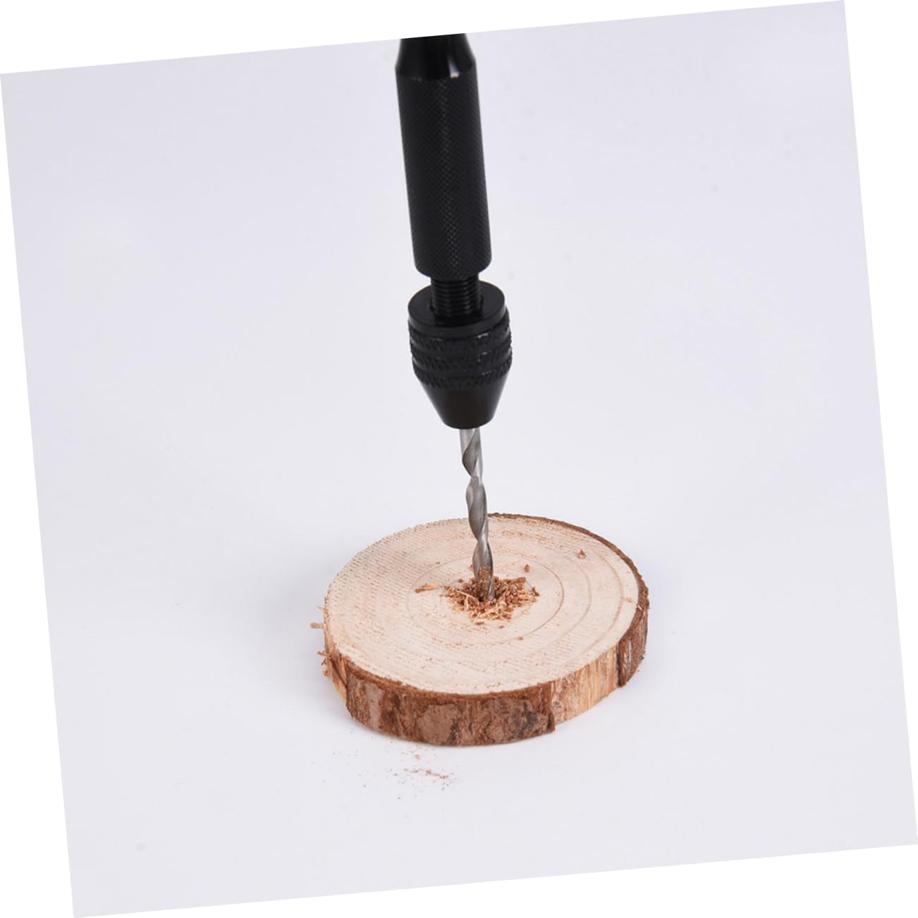Holibanna Multifunctional Manual Hand Drill Pin Vise Set Aluminum Drill with 20 Bits for Model Making Jewelry Crafts and Miniature Projects