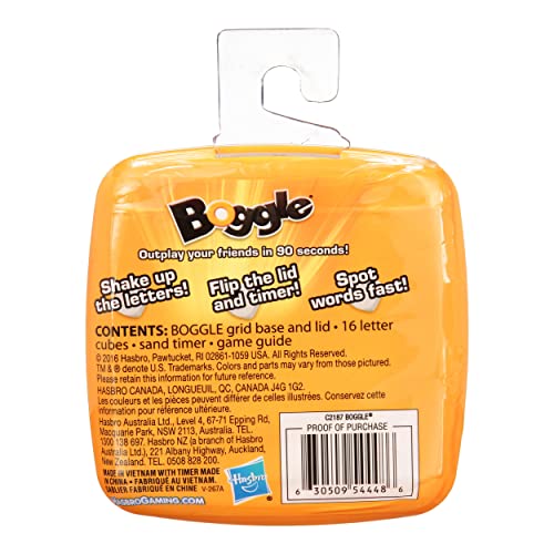 Boggle Game - Boggle Classic Game - Classic Boggle - Boggle Games For Adults Bundle With Mr Dice Drawstring Bag #TOP4
