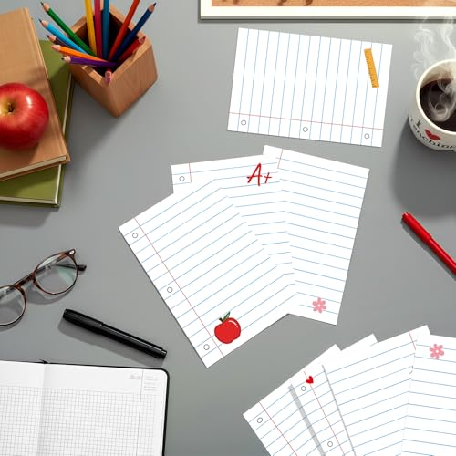 Image of Spiareal 100 Pcs Blank Note Cards Index Card, White, 4 x 6 in, Teacher | Kraft Cardstock with Eucalyptus Design, Envelopes Included, For Thank You Cards, Weddings, Baby Showers, Office DIY