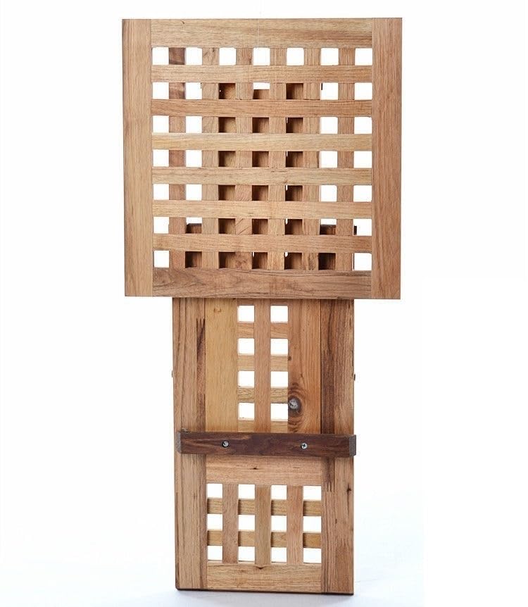 Petite table basse pliante TUSUOD en bois massif, la solution gain de place pour votre salon