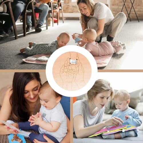 VPOUERY Milestone Cards Baby Wood Newborn Announcement Sign Baby for Pregnant Women Expectant Mothers Expectant Parents