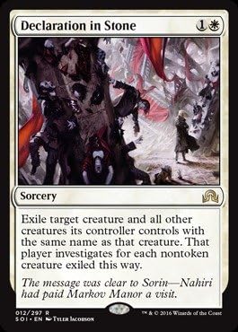 Magic: the Gathering - Declaration in Stone (012/297) - Shadows Over Innistrad