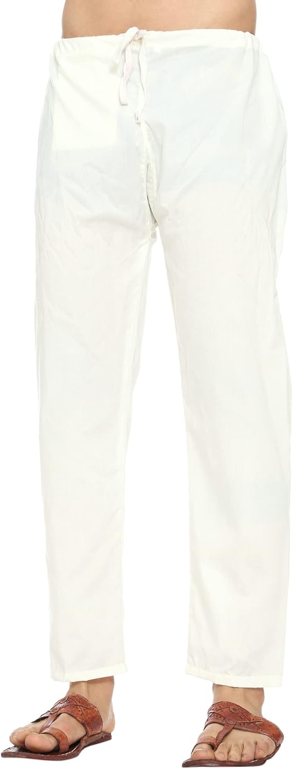 Men Cotton Blend Kurta Pyjama Set Party Fashion Regular Ethinic Wear Indian Dress Gift for Men - Image 6