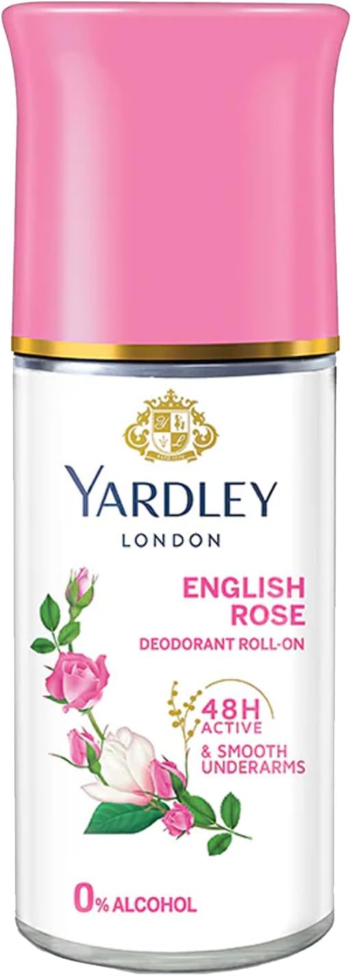 Yardley English Rose Deodorant Roll-On 50ml