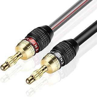 TNP Speaker Cable with Banana Plug Tips - High Count Strand 12 AWG