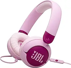 Fone de Ouvido, JBL, Junior 320, Infantil, Com Fio, Microfone Integrado - Lilás