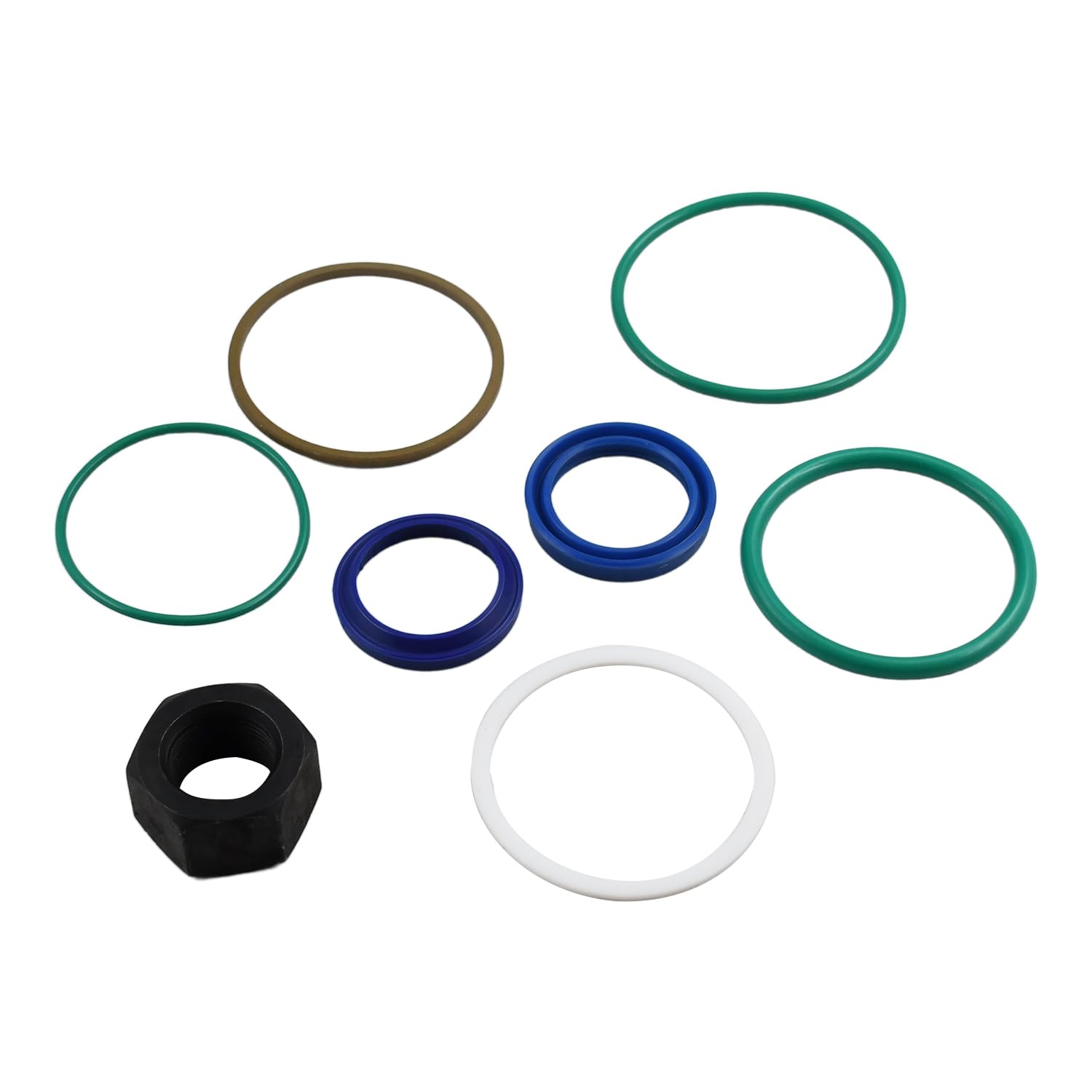 Kit guarnizioni cilindro idraulico 6806330 6516229 compatibile con Bobcat Skid Steer 773 S150 S160 S175 S185 S205 Compact Track Loader T180 T190