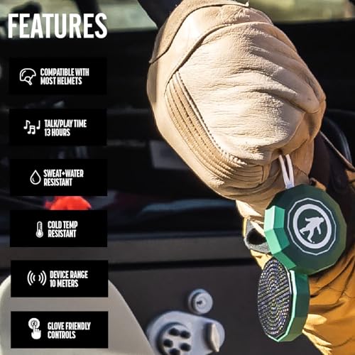 Image of Outdoor Tech - Chips 3.0 Bluetooth Helmet Speakers - True Wireless Helmet Bluetooth Headphones for Skiing, Snowboarding, Mountain Biking, and Climbing