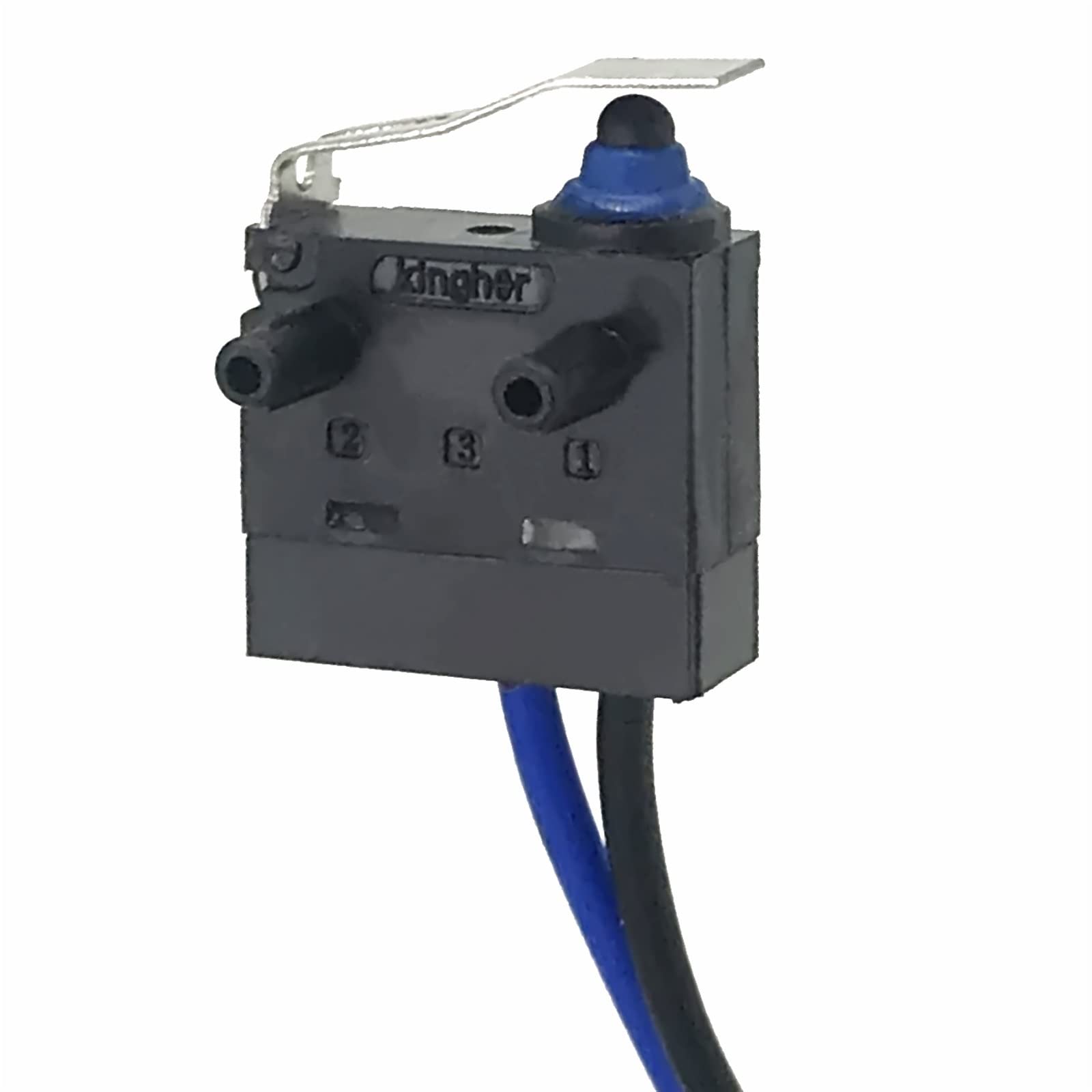 Micro-interrupteur étanche 13.3mm pour câblage compact sous boîtier de contrôle
