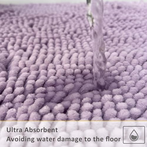 Tapis de salle de bain ultra absorbant lavable en machine pour sol sec et sécurisé - 4