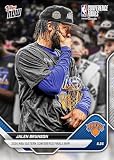 2025 Topps Now Jalen Brunson #321 2026 NBA Eastern Conference Finals MVP New York Knicks Basketball Card