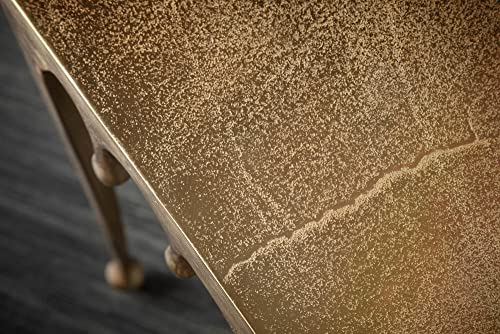 Riess Ambiente Extravaganter Beistelltisch Liquid LINE S 34cm Gold Tropfen-Design Wohnzimmertisch Tisch – Bild 8