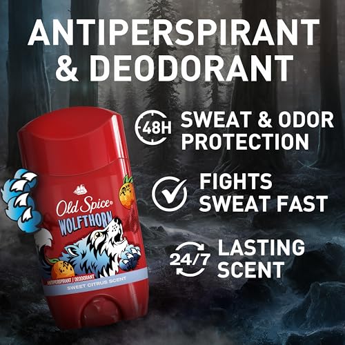 Old Spice *WOLFTHORN* 73g Herren Anti Perspirant / Deodorant aus USA – Ansicht 2