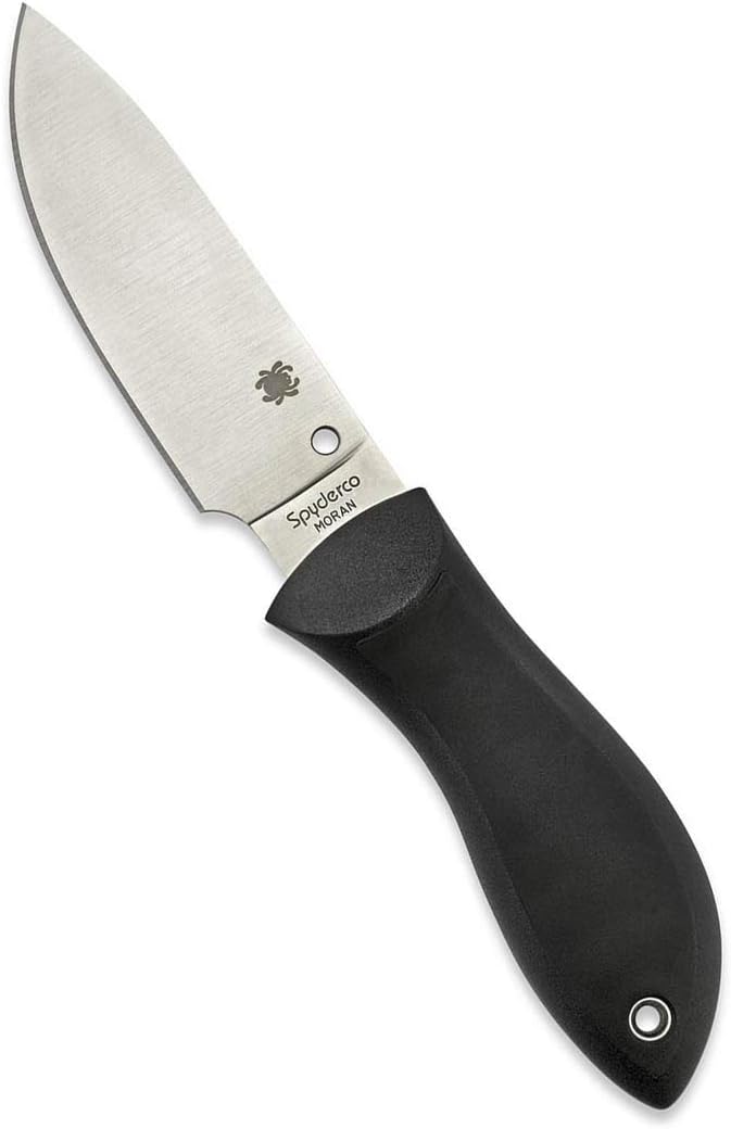 Bill Moran Featherweight Plain Edge Blade Knife (Black)