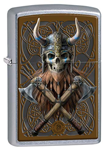 Encendedor Zippo Anne Stokes Viking Warrior Skull