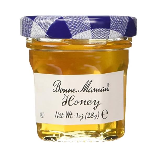 Bonne Maman Honey Mini Jars – 1 oz x 15 pcs Kosher