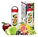 Viva Fresh Infusion Water Bottle, Create Your Own Naturally Flavored Fruit Infused Juice, Iced Tea, Lemonade and Sparkling Beverages
