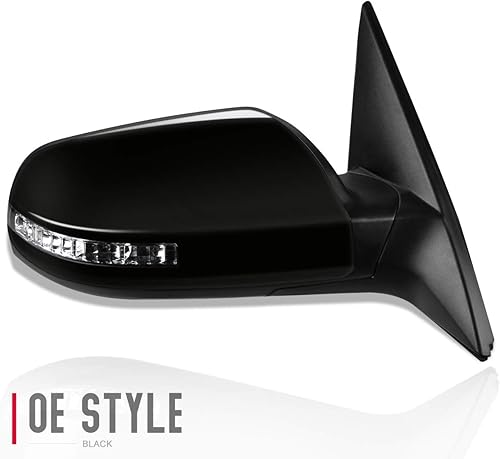 Miniatura 2 de DNA MOTORING OEM-MR-NI1321125 Espejo de puerta lateral derecho del pasajero de estilo de fábrica compatible con 00-01 Altima