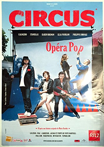 Poster Circus Calogero Stanislas 40x60 cm sublime votre salon
