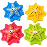 4 Pièces Jouet de Plongée,Jeu Piscine,Jeu d'eau Figurines Étoile de...