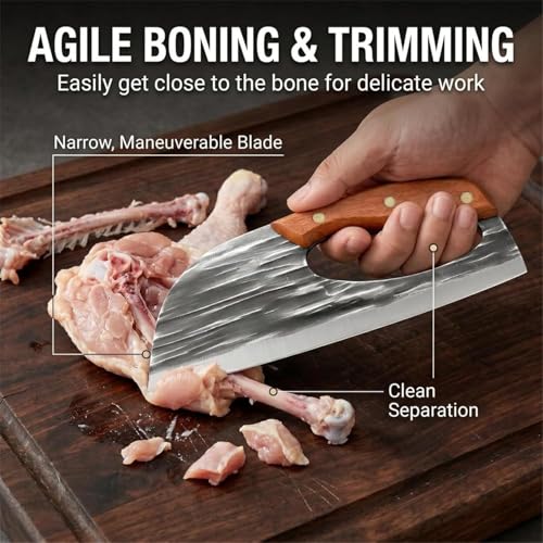 Ensemble de 2 couteaux de chef forgés à la main de qualité supérieure (1SET)