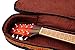 MUSIC FIRST Original Design 15mm Thick Padded Country Style A & F Style (Standard) Mandolin Gig Bag (Soft Case) Soft Mandolin Case. Fits Most A Mando.