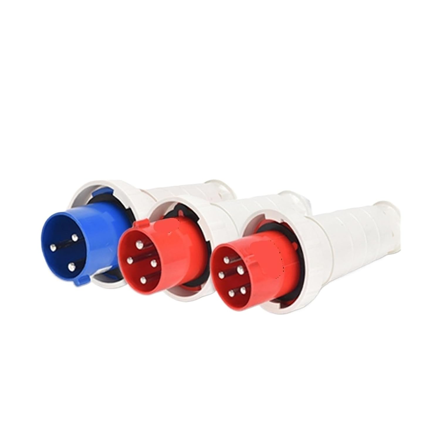 1pcs IP67 Plug 3/4/5 Pin 125A Waterproof Dustproof Socket Male Female Wall Mounted Panel Concealed Conductor 380V 415V(5P125A Plug)