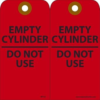 RPT35G Empty Cylinder Do Not Use