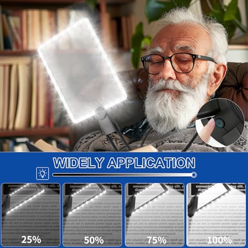 Loupe de lecture LED à intensité variable pour lire sans fatigue oculaire - 5
