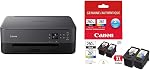 Canon Pixma TS5320 Wireless All-in-One Inkjet Printer - Copying, Scanning - Perfect for Home and Office Use, Black