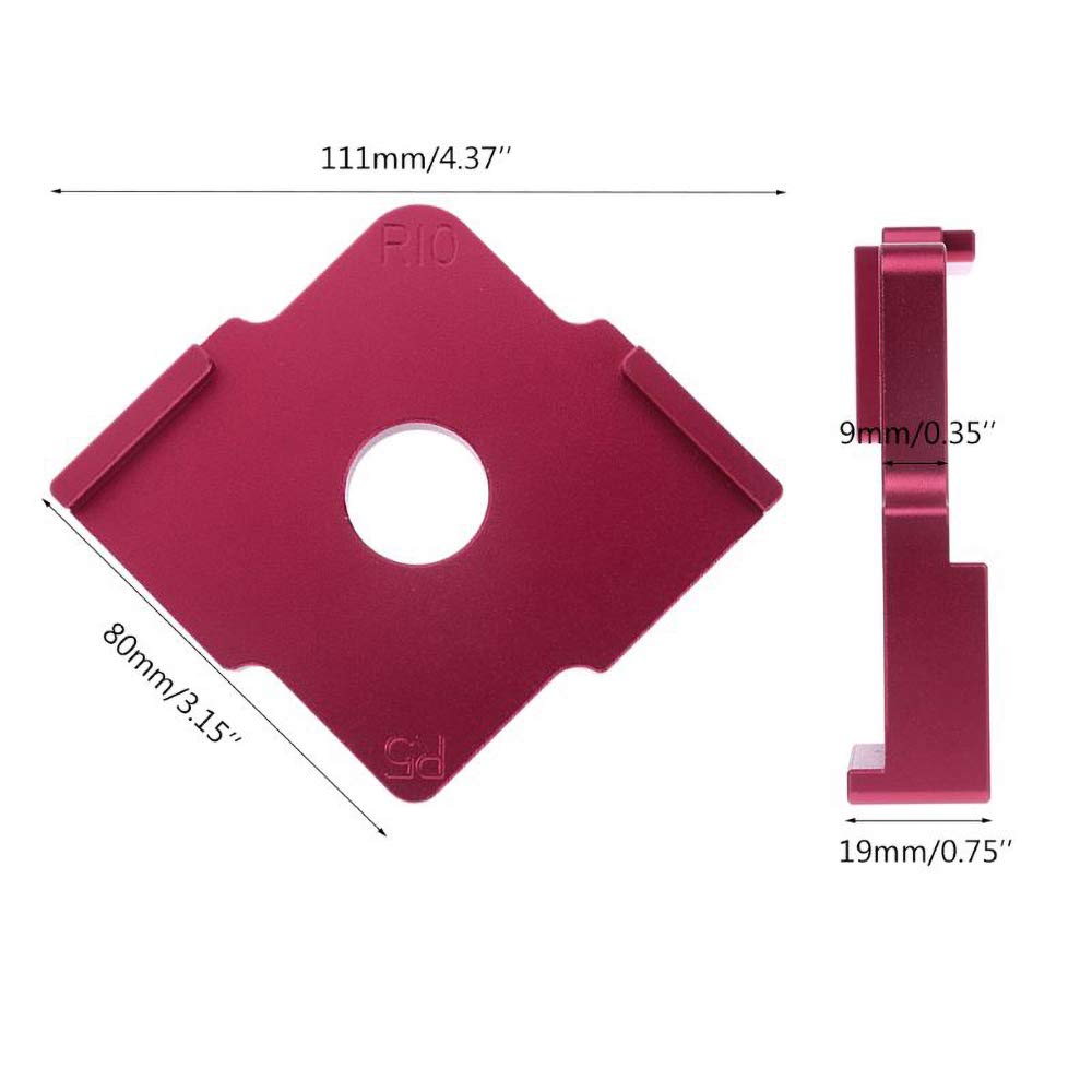 R5-R30 - Plantilla de radio de esquina de aleación de aluminio para carpintería, accesorios redondos, esquinas redondeadas
