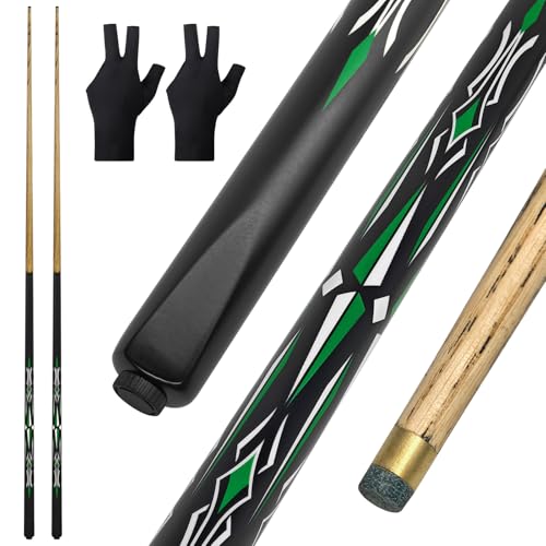 Queue de billard érable canadien 147 cm pointe 11,5 mm pour joueurs