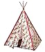 French Bull Teepee Tent - Multiflowers