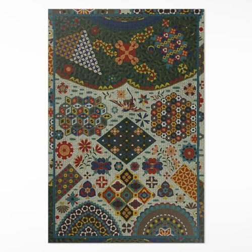 Tapis en vinyle 150x225 cm Deco Albert Racinet style japonais