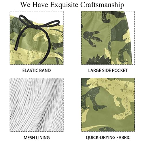 Maillots de bain hommes séchage rapide JDEZ short camouflage - 4