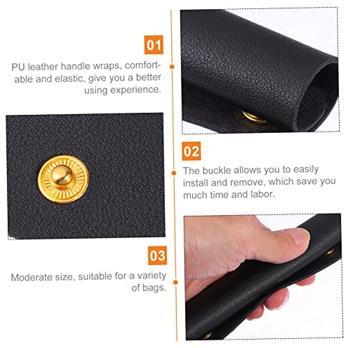 TEHAUX 1Pc Bolsa De Couro Carteira De Couro Para Homens Bolsa De Couro Capa De Alça De Compras Para