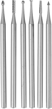 2.35mm/0.09inch Sculpture Carving Tools Kit Tungsten Steel Carving Engraving Tool Set for Metal Jewelry Wood#01 1.0mm fine Size