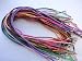10pcs Mixcolor Braided Leather Necklace Cord 18" W/extender ~Jewelry Making~