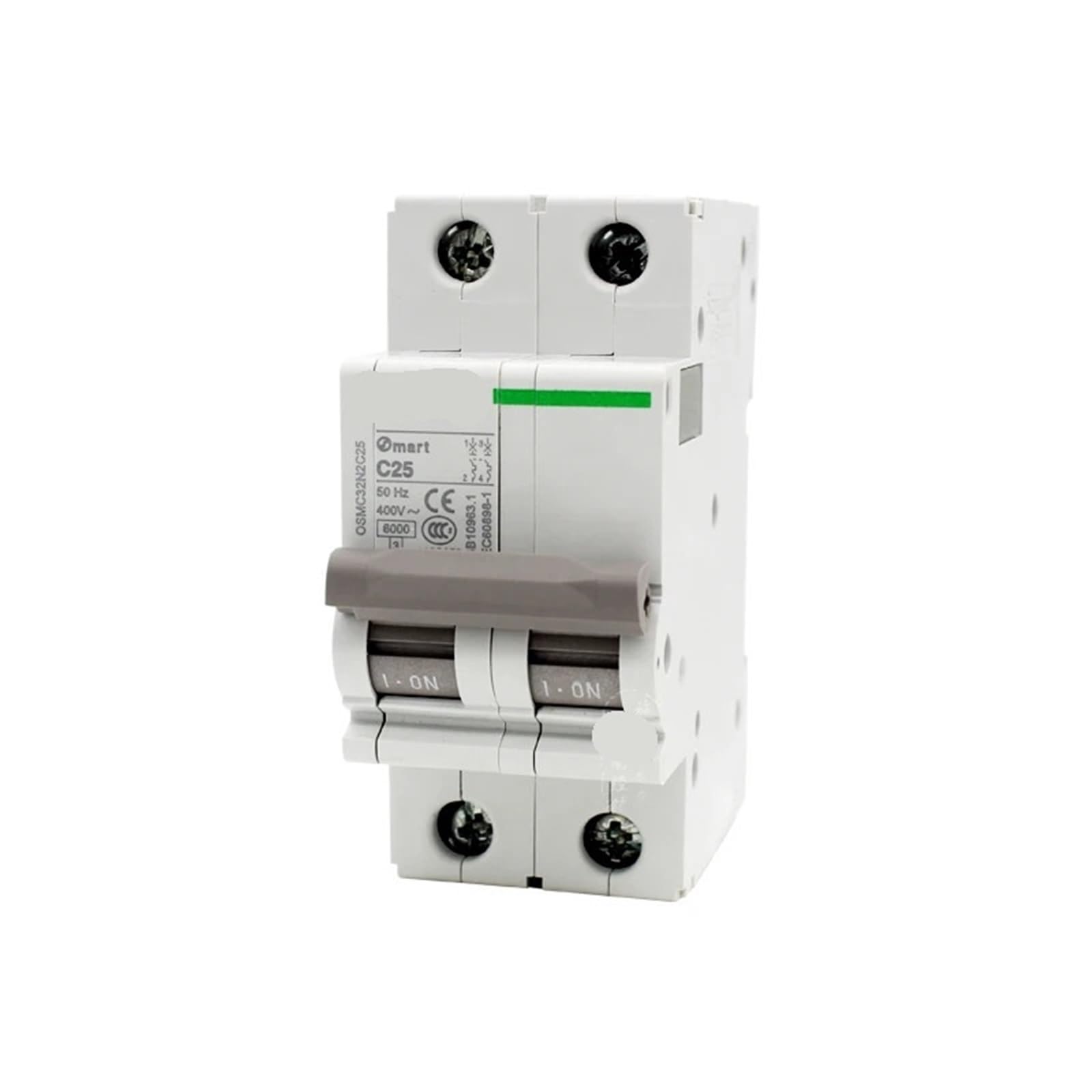 Disjoncteur miniature OSMC32N2C élimine les risques de court-circuit 2P 10A 400V