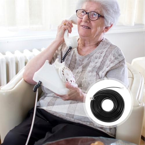 Línea telefónica de 4 núcleos SECFOU de 20m para una conexión de fax y módem sin interferencias 7