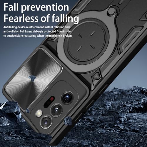 Coque robuste Asuwish pour Samsung Galaxy Note 20 Ultra avec protection écran intégrée - 6